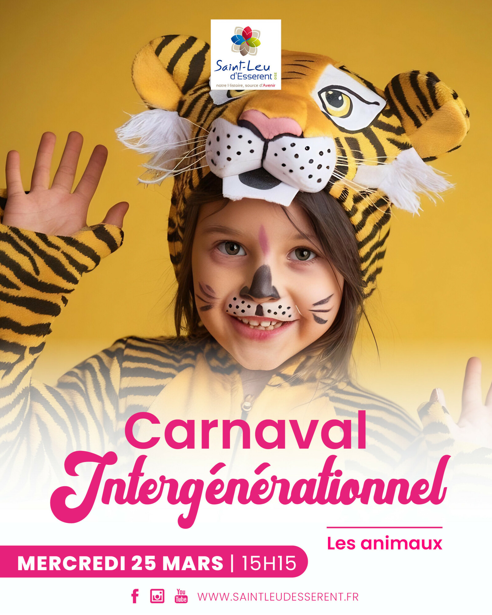 visuel carnaval interg&eacute;n&eacute;rationnel
